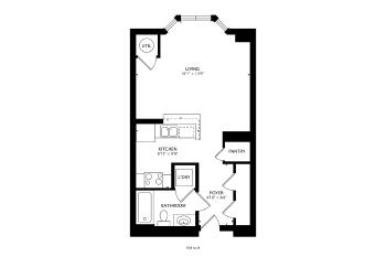 1111 25th Street Northwest #904 - 1 , Washington,  20037