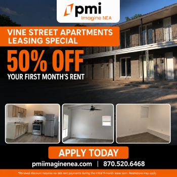Vine Street Apartments 101, Jonesboro,  72401