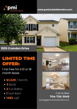 1525 Crandon Drive , Charlotte,  28216