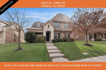 14054 El Toro Rd , Frisco,  75035