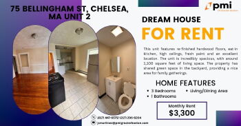 75 Bellingham Street Unit #2, Chelsea,  02150-4100