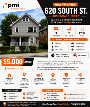620 South St Unit 2 , Roslindale,  02131-1716