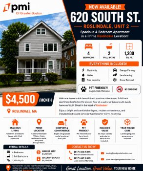 620 South St Unit 2 , Roslindale,  02131-1716