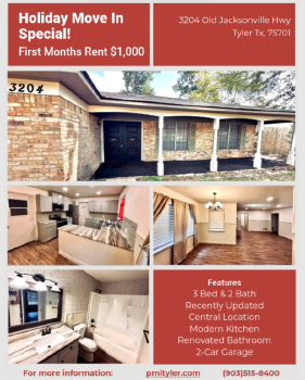 3204 Old Jacksonville Highway , Tyler,  75701