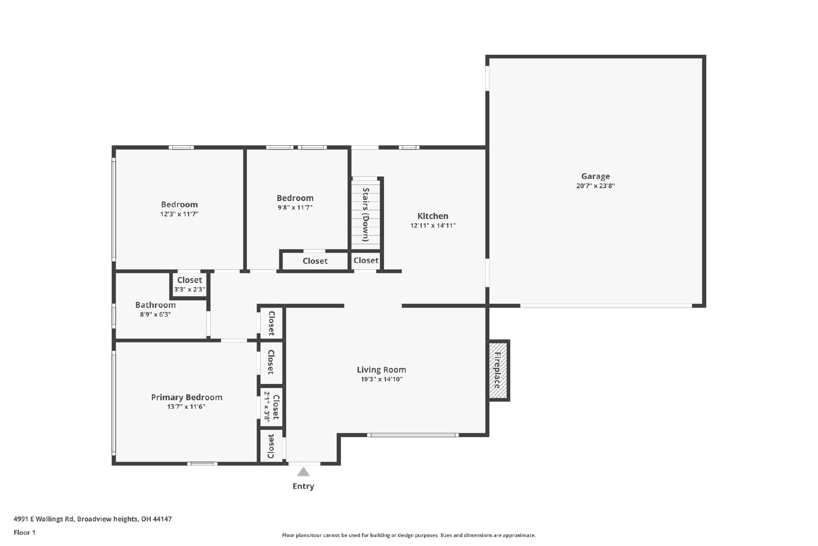 4991 East Wallings Road, Broadview Heights, OH, 44147, US floor plan