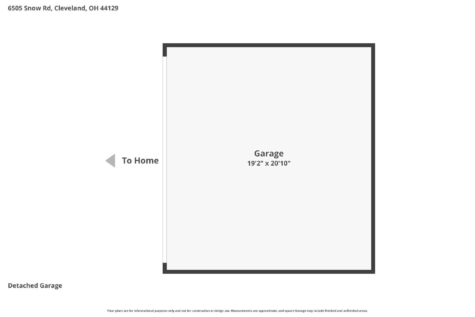 6503 Snow Rd, Parma, OH, 44129, US floor plan