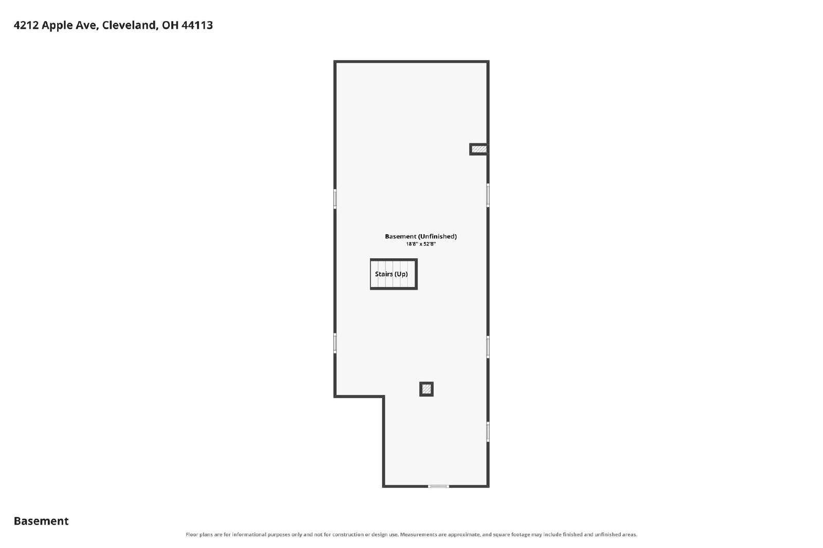 4212 Apple Ave, Cleveland, OH, 44113, US floor plan