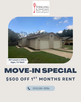 807 Lloyd Lane Unit A, Elgin,  78621