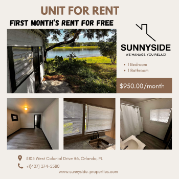 8105 West Colonial Drive #6 , Orlando,  32818