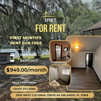 8105 West Colonial Drive #4 , Orlando,  32818