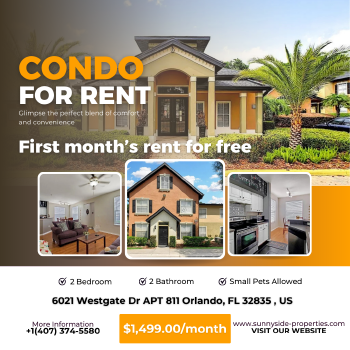 6021 Westgate Dr APT 811 , Orlando,  32835